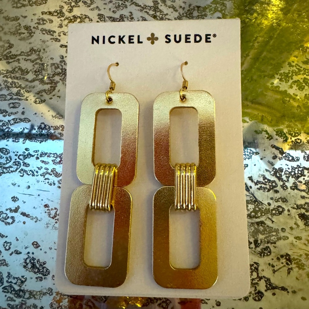 Nickel Suede Earrings
